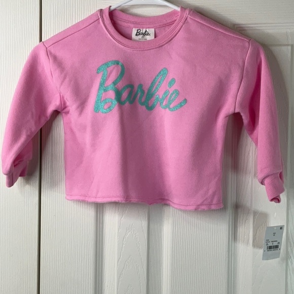 Barbie - Girl's Pink Sweater Size 2T - Picture 5 of 8